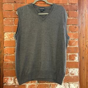 Brooks Brothers Extra Fine Italian Merino Sweater Vest XL